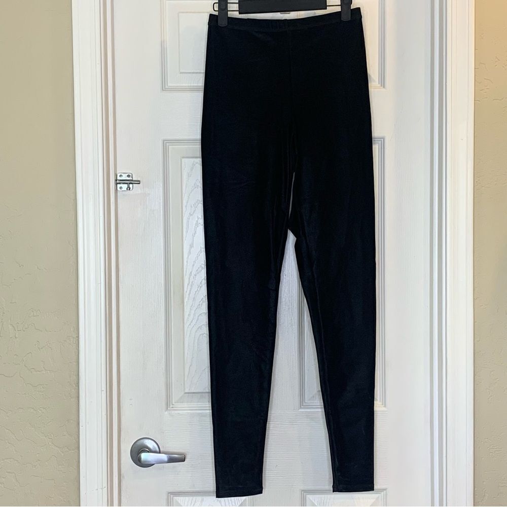 Naked Wardrobe High Waist Black Leggings Size Small